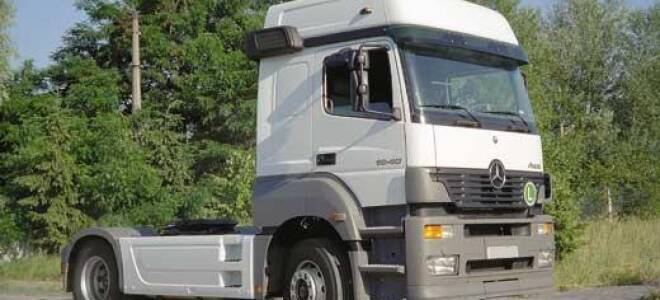 Мерседес бенц 1840 axor где находится вин