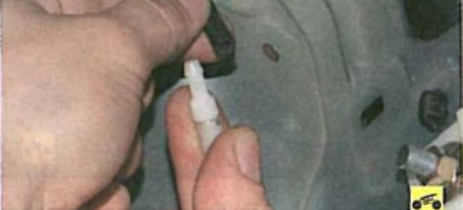 Как снять форсунки омывателя лансер 9