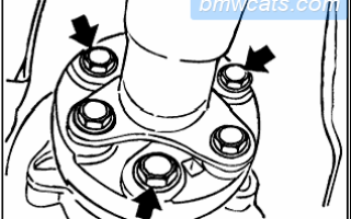 Крестовина карданного вала БМВ х5 е53